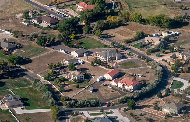 Windows installations and service coverage across Franktown Colorado acreage communities
