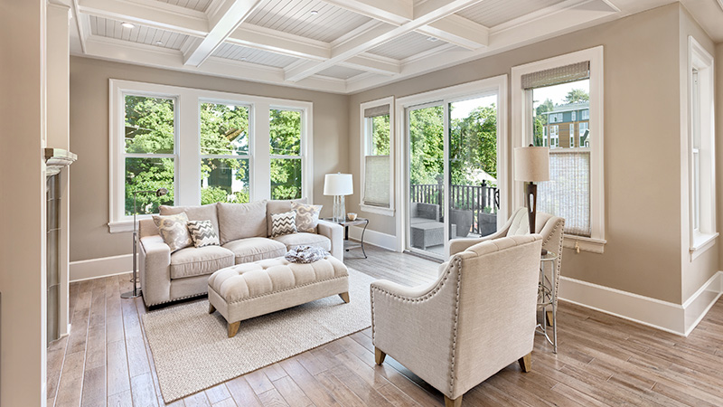 Commerce City neighborhood home with new windows