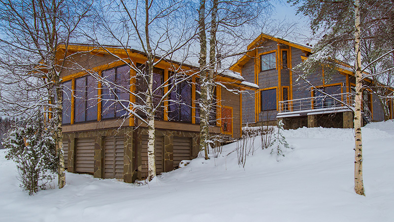 Franktown Colorado custom home with new replacement windows