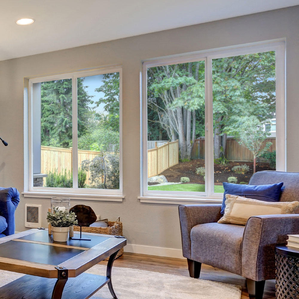 4700 Series window detail showing frame profile and hardware